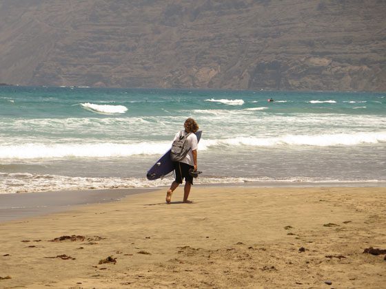 Ferienhaus Famara Strand